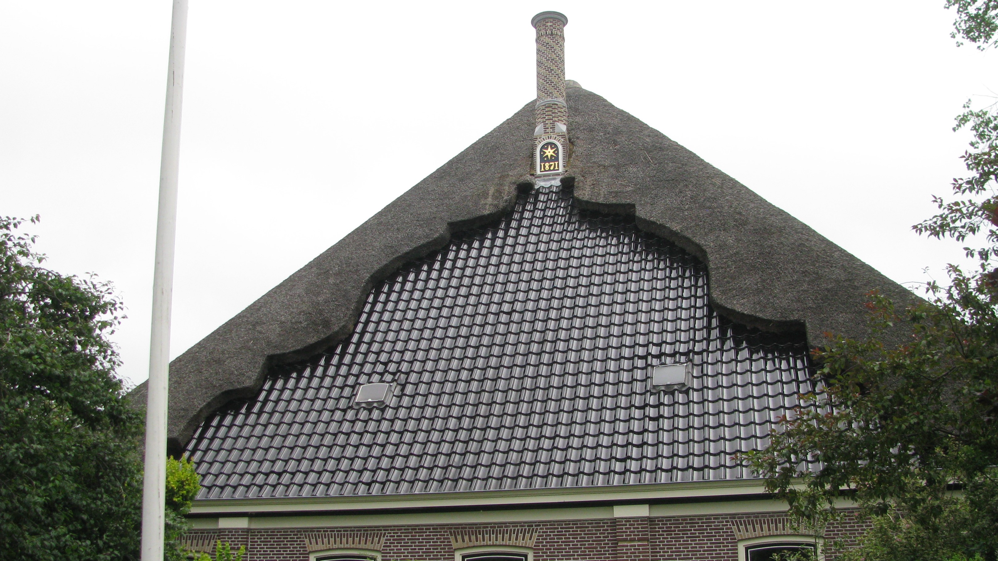 Project: Renovatie schoorsteen boerderij te Warmenhuizen